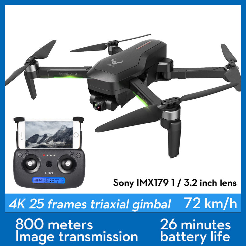 Drone SG906 Pro2 Gimbal 3-Eixos 5G 4k Com Bolsa GPS Camera Profissional 50X Zoom