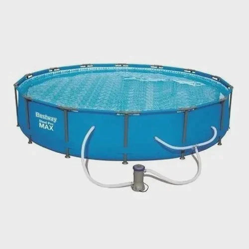 [QUEIMA DE ESTOQUE] BestWay 10220 Litros Azul com Bomba Filtro + BRINDE (Flutuador de limpeza)