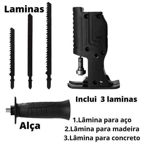 FURASERRA - Adaptador de Serra Elétrica para Furadeira