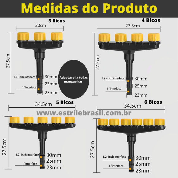 Bico de Irrigação Para Jardim