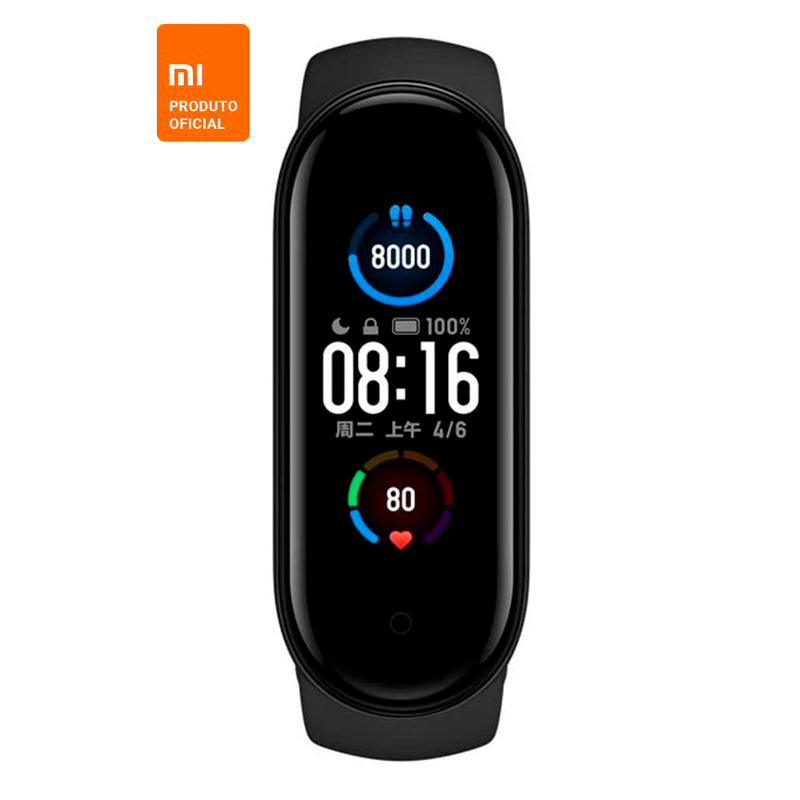 Pulseira Inteligente Mi Band 5 - Xiaomi