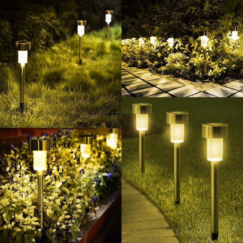 Luzes Led Garden - Kit com 12 peças