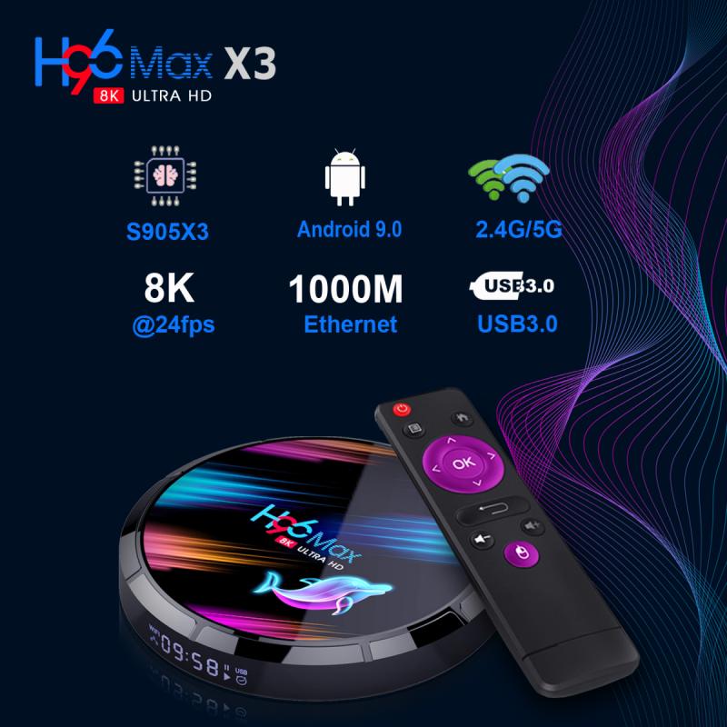 TV Box H96 Max X3 8K Ultra