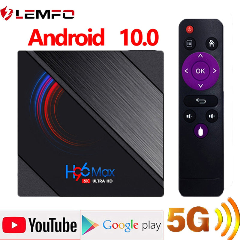 TV Box Android 10 H96 Max