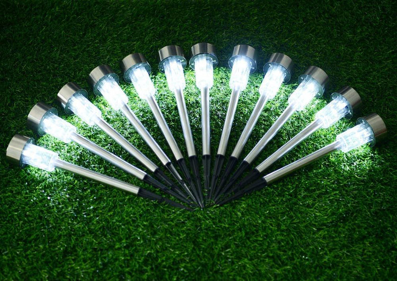 Luz de Jardim Espeto Solar  12 Peças