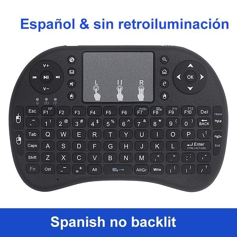 Mini Controle Com Touchpad e Teclado