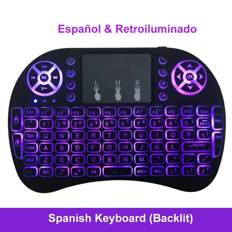 Mini Controle Com Touchpad e Teclado