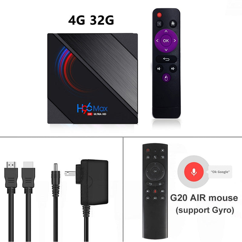 TV Box Android 10 H96 Max