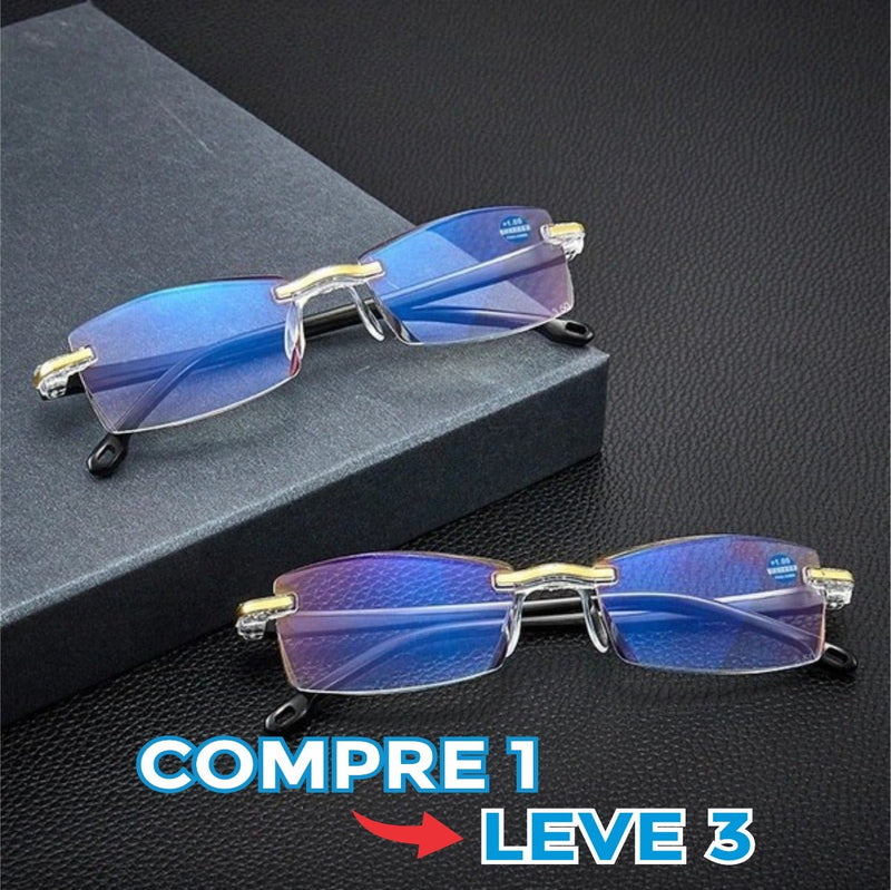 ÓCULOS TR-90 TITANIUM PRO™ - Compre 1 Leve 3