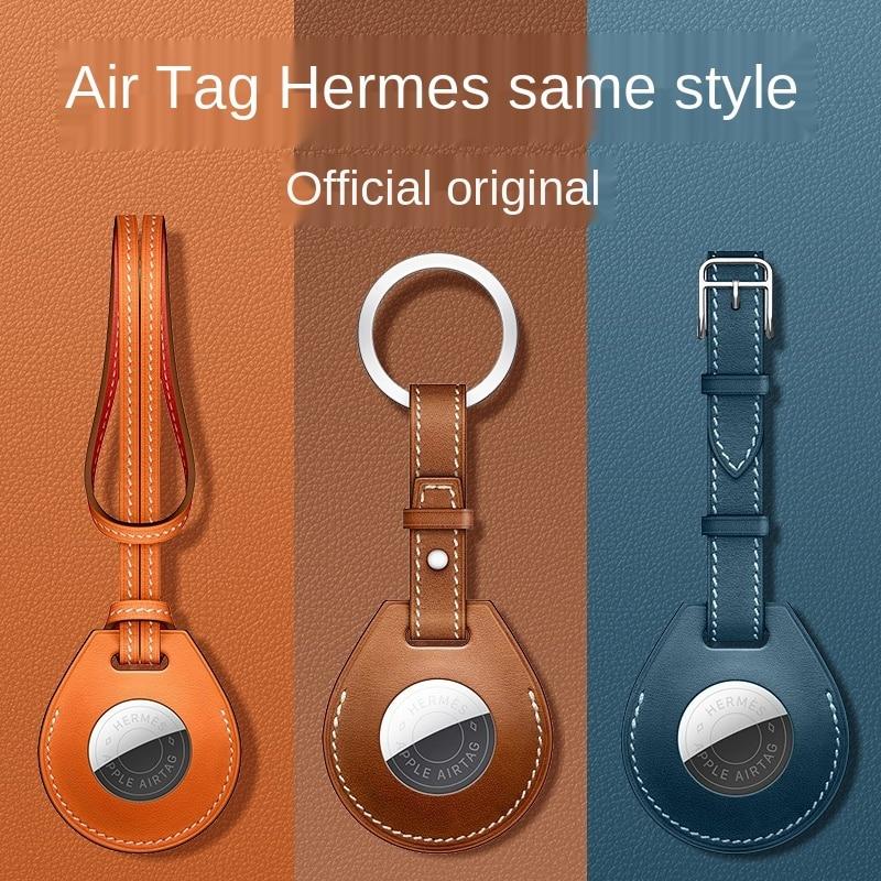 AirCover Hermes - Capa de Couro para AirTag Apple