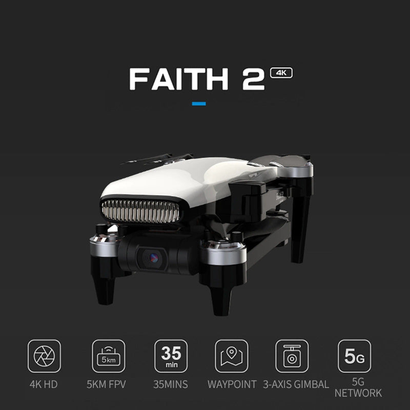 Drone C-FLY Faith 2 pro GPS Drone 4K HD Camera 3-Axis Gimbal Professional RC Quadcopter 35min Flight 5KM