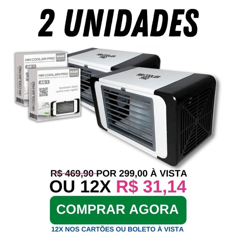 Air Cooler PRO Ar Condicionado Portátil