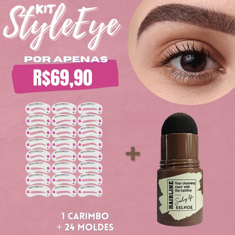 Kit de Carimbo Para Sobrancelha - StyleEye™