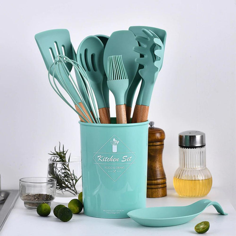 Kitchen Goods Utensílios de Silicone - 12 Peças