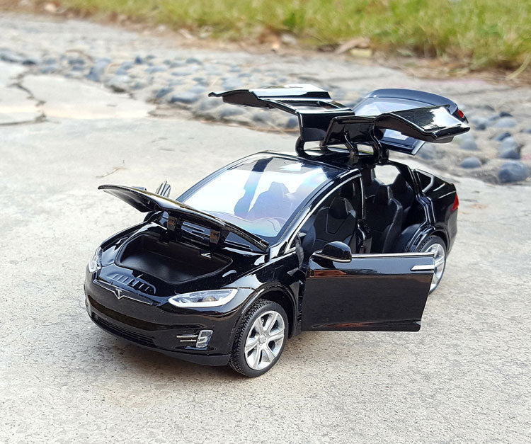 Miniatura Tesla Model X 1:32