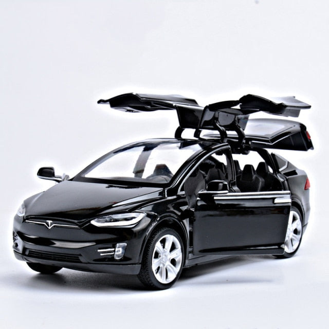 Miniatura Tesla Model X 1:32