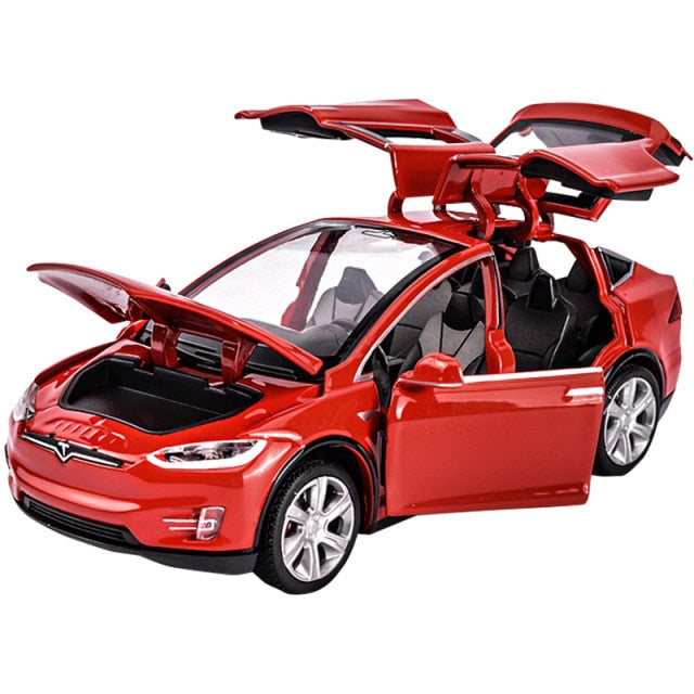 Miniatura Tesla Model X 1:32