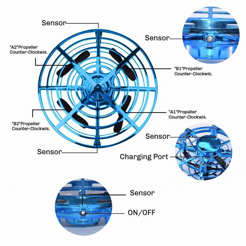 Mini Drone UFO YC-03 para crianças