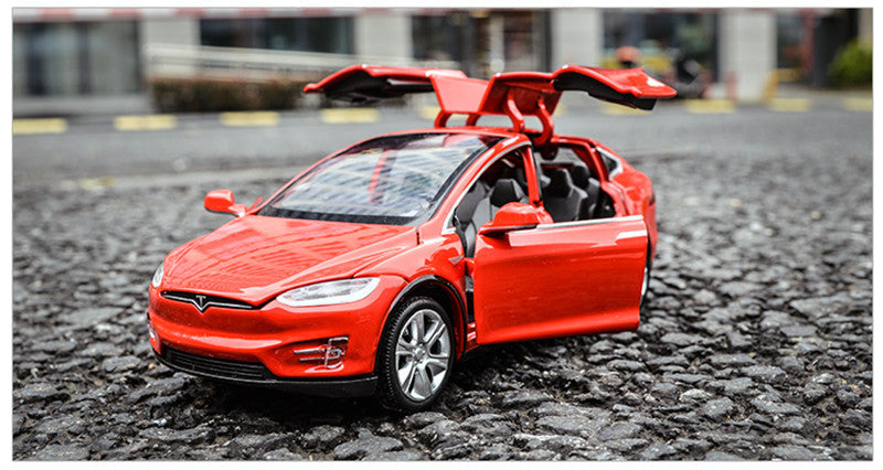 Miniatura Tesla Model X 1:32