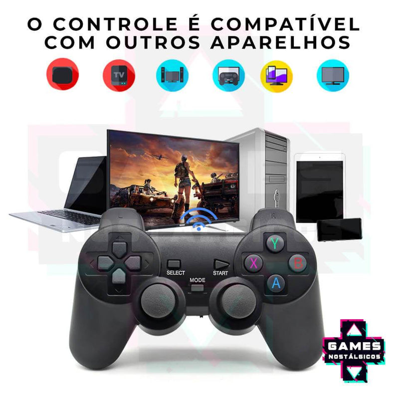 Vídeo Game Stick Retrô Original 4k HD 10000 jogos