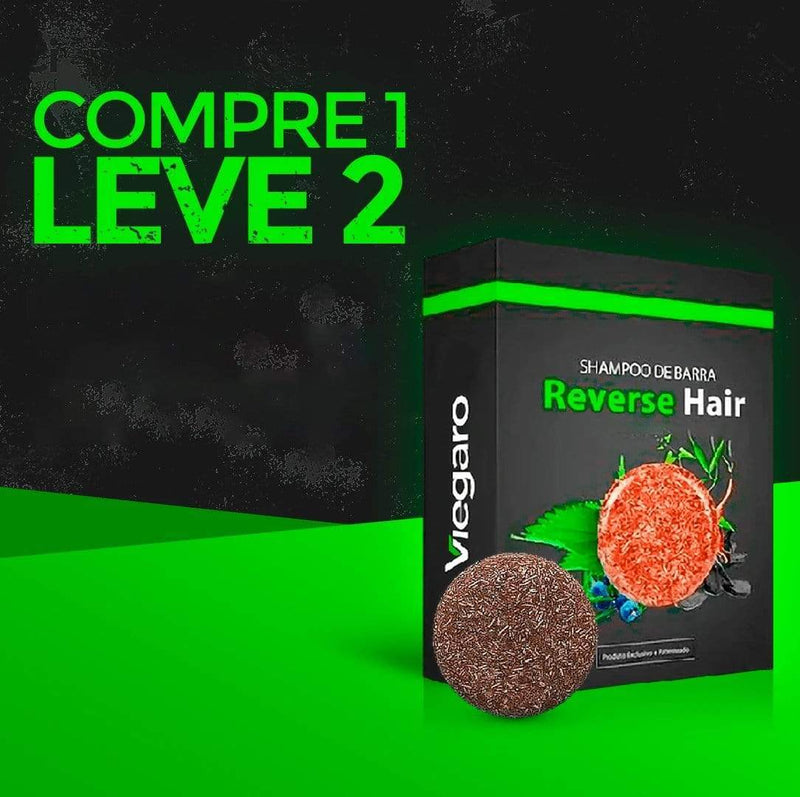 COMPRE 1 LEVE 2 - Reverse Hair - Shampoo de Barra Rejuvenescedor